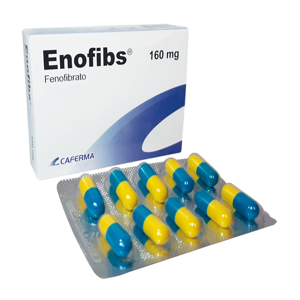 Enofibs 160 mg x 10 Cápsulas